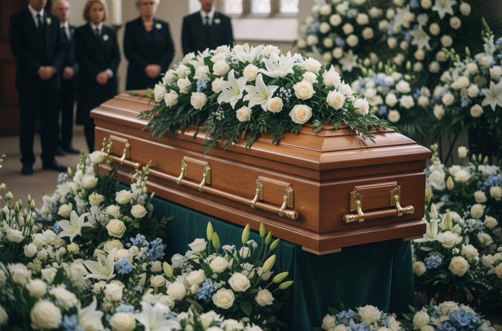 Blomster begravelse: Betydningen af blomster til afsked