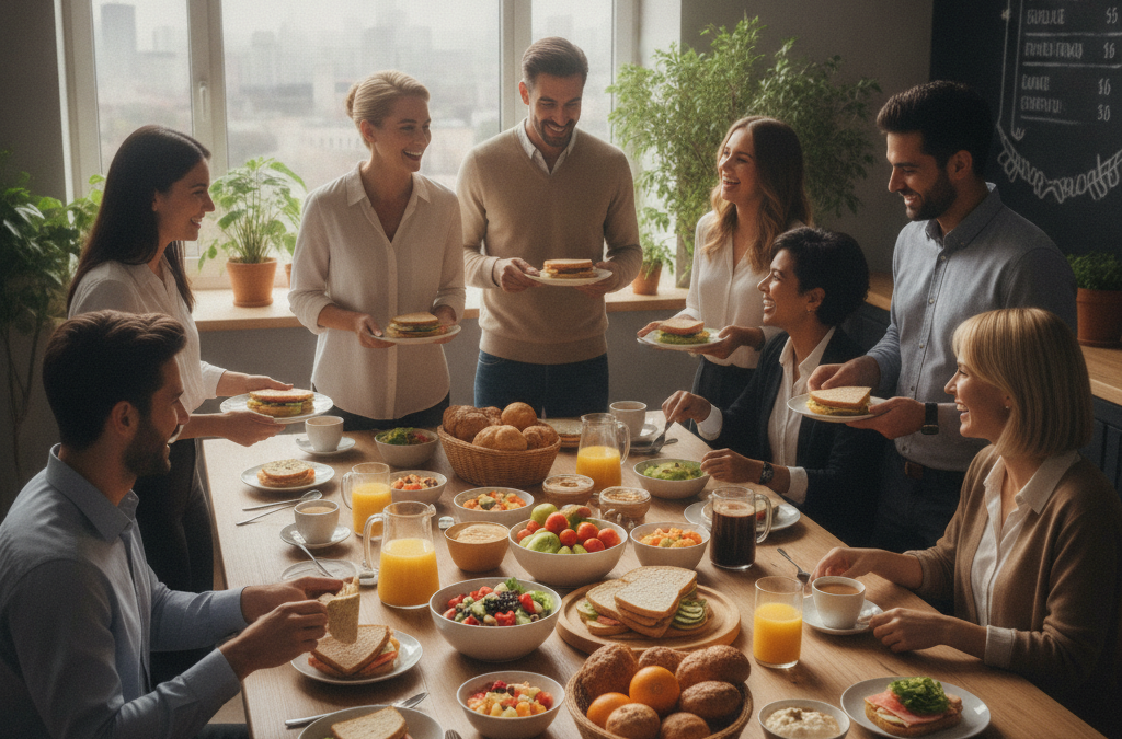 Frokostordninger til firmaer: En Guide til Bedre Arbejdsmiljø